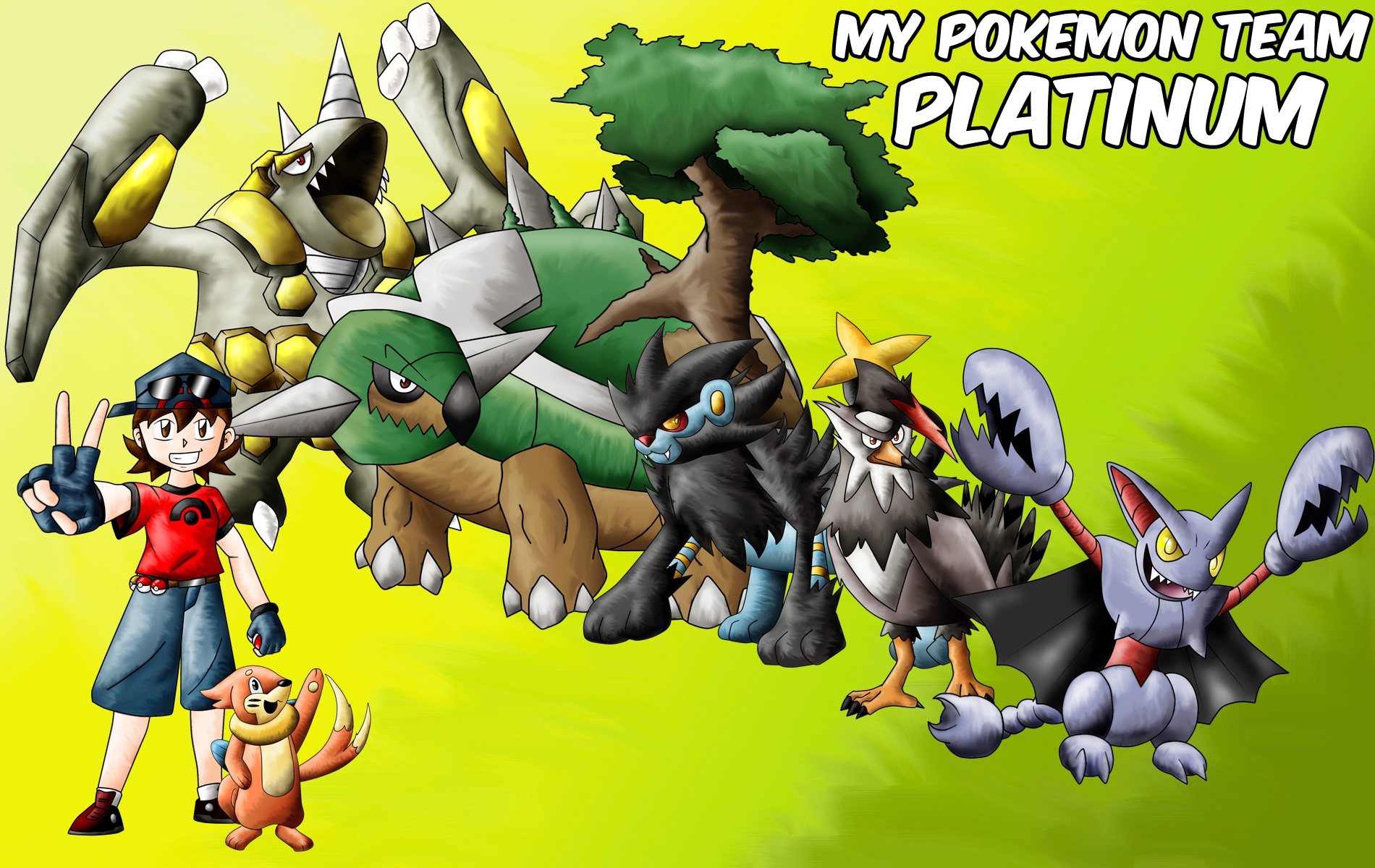 Pokemon pokedex platino