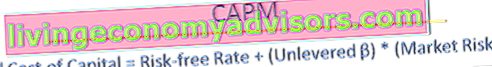 APV - CAPM Formel