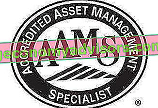 Especialista credenciado em gestão de ativos (AAMS)