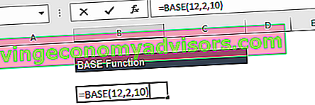 Funkcja BASE - przykład 2