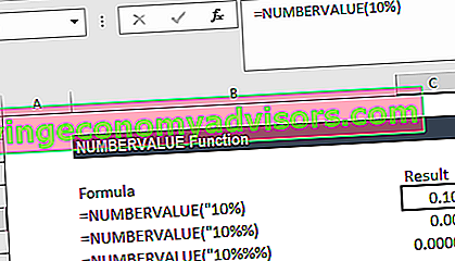 Funkcja NUMBERVALUE - przykład 2